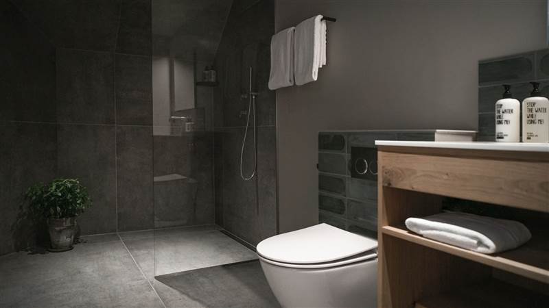 SP34 Apartments Loft Apartment Shower