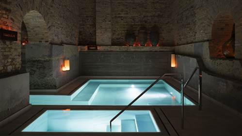 Aire Ancient Baths Inkluderet i suite