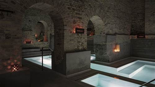 Aire Ancient Baths Inkluderet i suite