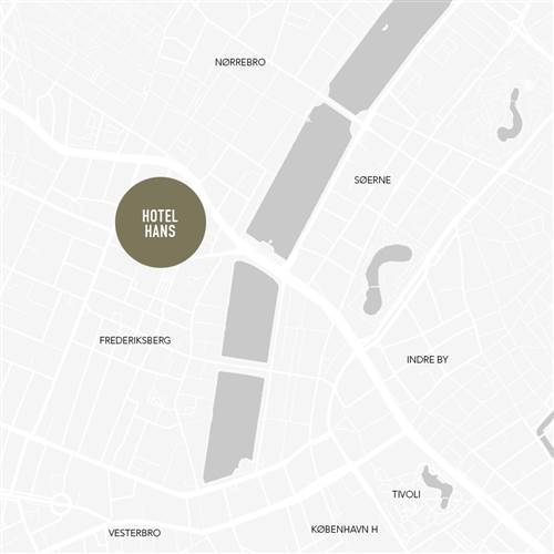 MAPS website Hotel Hans DK