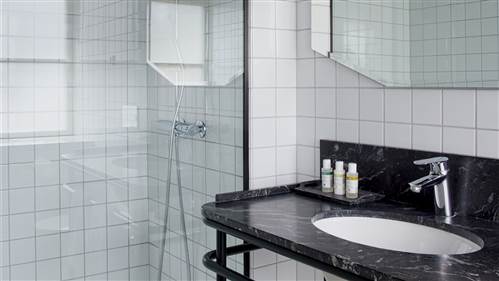 Hotel Danmark Badeværelse