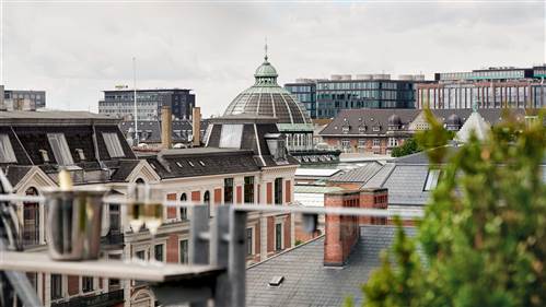 Hotel Danmark Tagterrasse