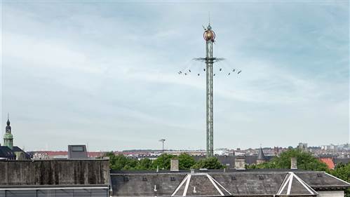 Hotel Danmark Tagterrasse